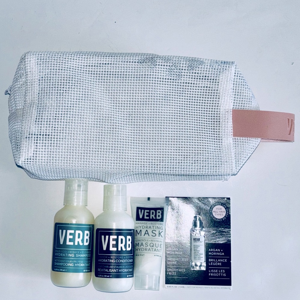 NEW Verb Hydrating Travel Set